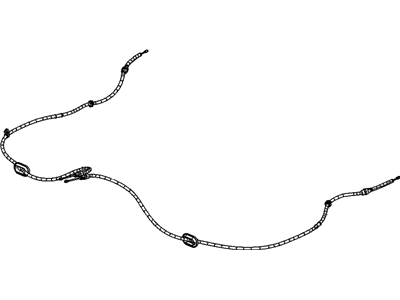 Saturn Parking Brake Cable - 15806705