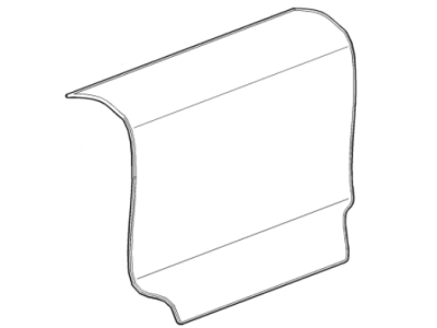 Chevy 84729769 PROTECTOR PKG,REAR BUMPER FASCIA(INSTALL 0.10)(.7860 KG)