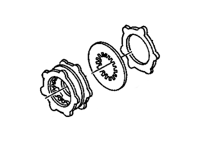 Chevy 462778 Clutch Disc