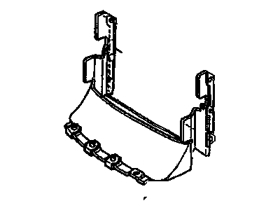 Pontiac 10082696 Air Deflector