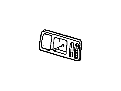 Cadillac 10261578 Handle Bezel