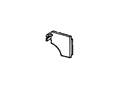 Cadillac 10162618 Cowl Trim