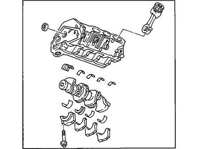 Chevy 12507951 Short Block