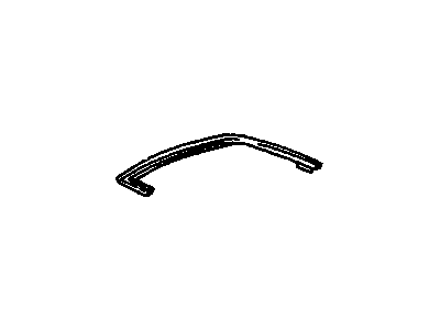 1987 Chevy Beretta Door Moldings - 10092283