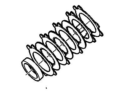 Chevy 462786 SLEEVE,LOCKING DIFFERENTIAL SIDE GEAR THRUST(PART OF 1)