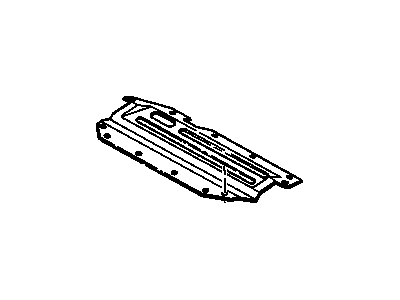 Pontiac Underbody Splash Shield - 25624309