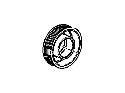 Chevy Corvette A/C Clutch - 10243784