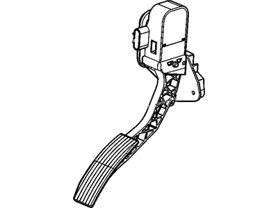 Pontiac 25919184 Pedal Travel Sensor