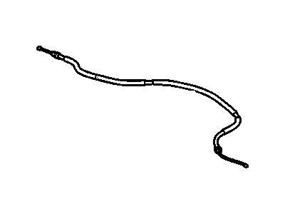 Chevy 15850727 Rear Cable