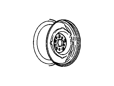 Pontiac Spare Wheel - 9591538