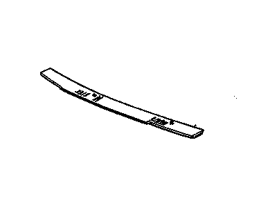 Cadillac 20460080 Cowl Grille