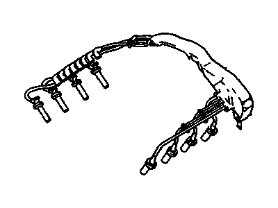 Cadillac DeVille Spark Plug Wires - 19172237