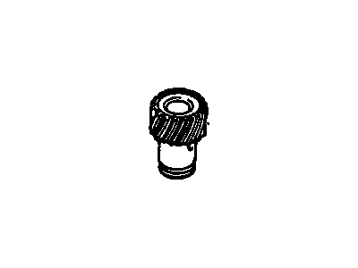 Pontiac 1962052 GEAR, UPPER OIL PUMP DRIVE SHAFT