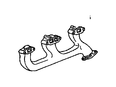 GMC G3500 Exhaust Manifold - 10166158
