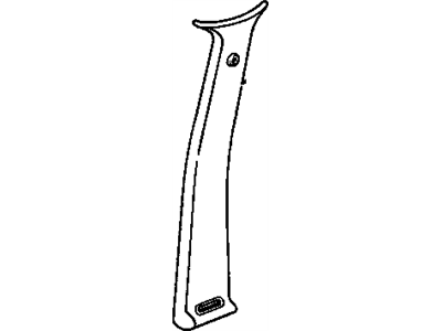 Chevy 10156540 Pillar Trim