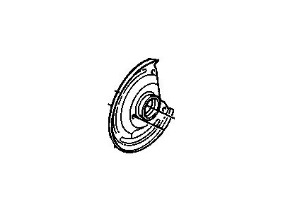 Chevy C20 Brake Backing Plate - 326879