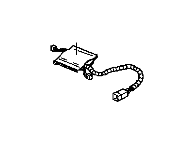GM 12377281 Pump, A95 - Front Bucket Seat (High Back Reclining)