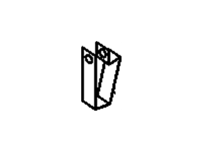 Oldsmobile 25527423 CLIP,FUEL FEED & RETURN PIPE(TWO TUBE SIDE BY SIDE)(DIAMETER IS 0.6MM LARGER THAN 00343442 & 10042838)