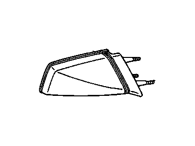 Chevy Sprint Side View Mirrors - 14080484