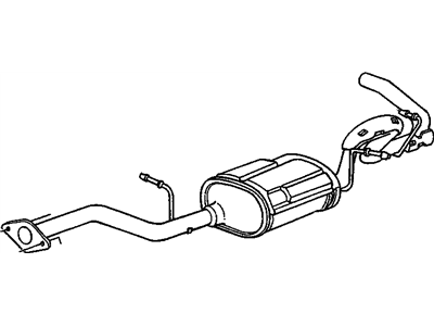 Cadillac Escalade Muffler - 15738754