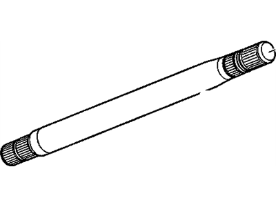 Pontiac 22668353 Intermediate Shaft