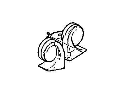 Cadillac 25868557 Horn