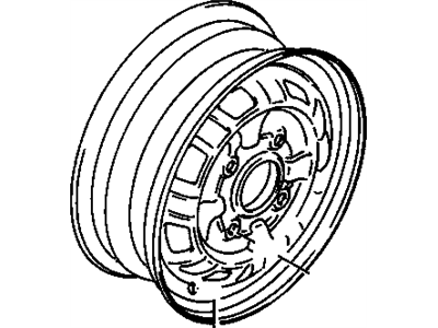 Chevy Sprint Spare Wheel - 96057463