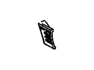 Pontiac 88891535 Lower Molding