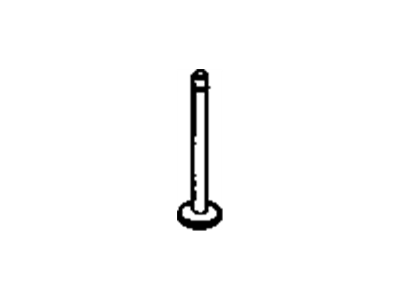 Pontiac 90323757 Exhaust Valve
