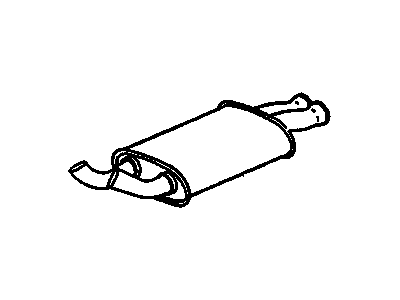 Oldsmobile 22542813 Muffler