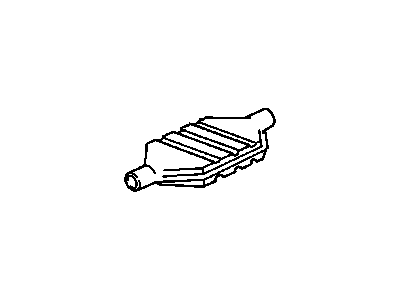 Chevy C2500 Suburban Catalytic Converter - 25131442