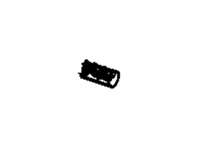 GM 9375765 Heater & A/C Control, Dark Gray