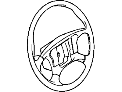 Pontiac Bonneville Steering Wheel - 17989504