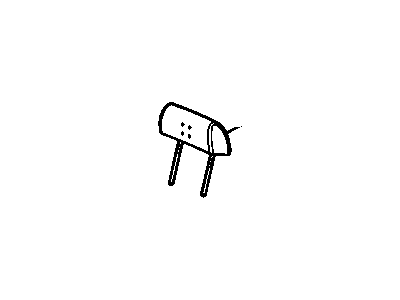 GM 20960662 Restraint, Rear Split Stowable - Am8