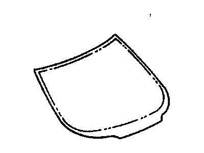 Pontiac 88895852 WINDSHIELD,(W/BRACKET & CONNECT)(TINTED)(EUROPEAN GLAZING)