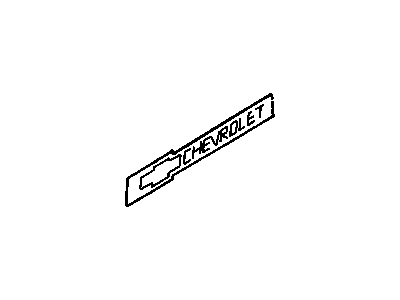 Chevy 15653676 Decal