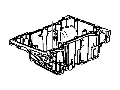 2005 Buick LaCrosse Oil Pan - 12597495