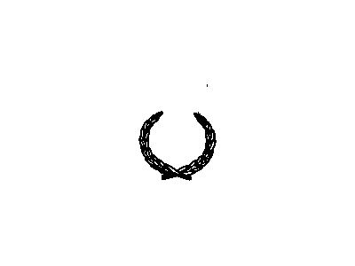 Cadillac Seville Emblem - 20378505