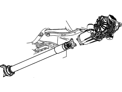 Chevy Equinox Drive Shaft - 19355361
