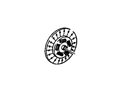 Oldsmobile Bravada Clutch Disc - 15148558