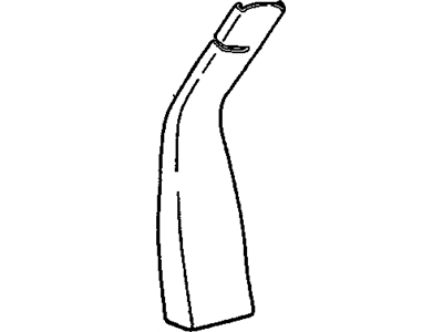 Cadillac 10263444 Center Pillar Trim