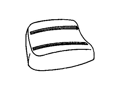 1998 Buick LeSabre Seat Cushion Pad - 12523547
