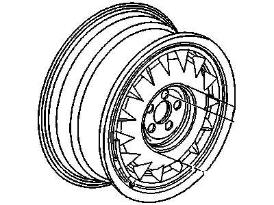 1996 Buick Riviera Spare Wheel - 9592762