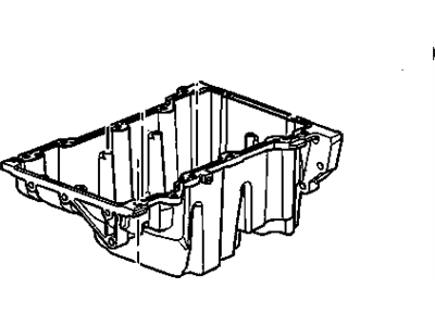 Cadillac 19254632 PAN,OIL(INCLUDES 426-430,433-436,438,439,455)(USE TOGETHER WITH PF48 FILTR)
