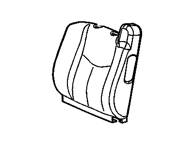GM 88936483 Cover, A95 - Front Bucket Seat, Passenger Side