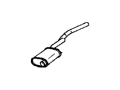 Oldsmobile Cutlass Calais Exhaust Pipe - 22526204
