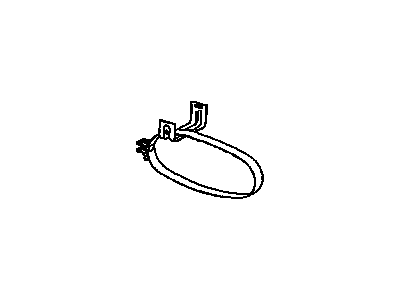 Saturn 21013123 STRAP,EXHAUST MUFFLER