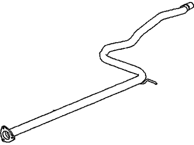 Saturn 21013145 Exhaust Pipe