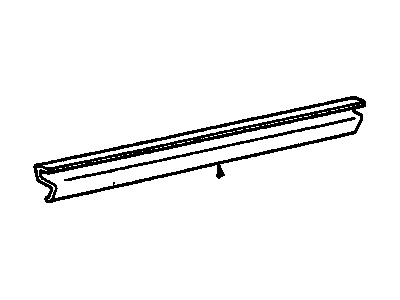 Oldsmobile Calais Door Seal - 20448020