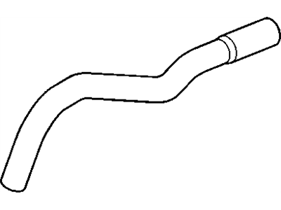 Chevy 25952801 HOSE,HEATER OUTLET